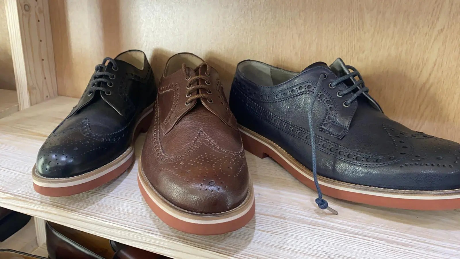 1241 Fox Nero Barbera Biella - Scarpe Fatte a Mano