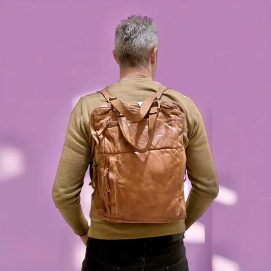 Zainetto BAV 134 Cuoio - Scarpe Biella | Barbera Sandro e Figli snc