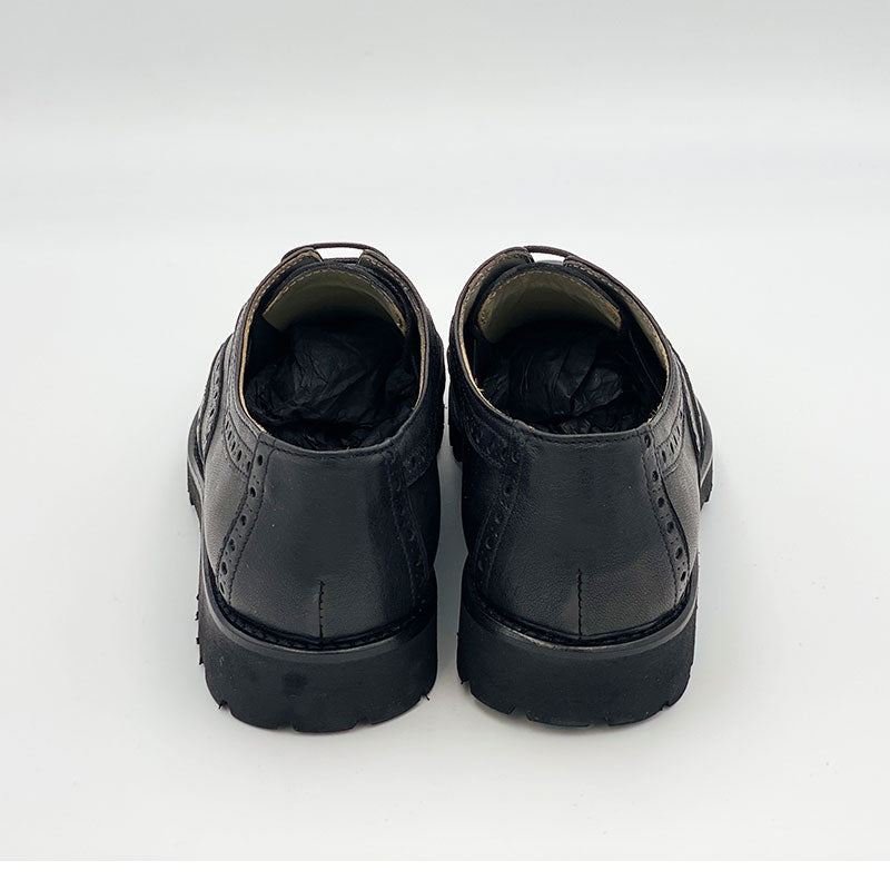 717 Black Jersey Oxford