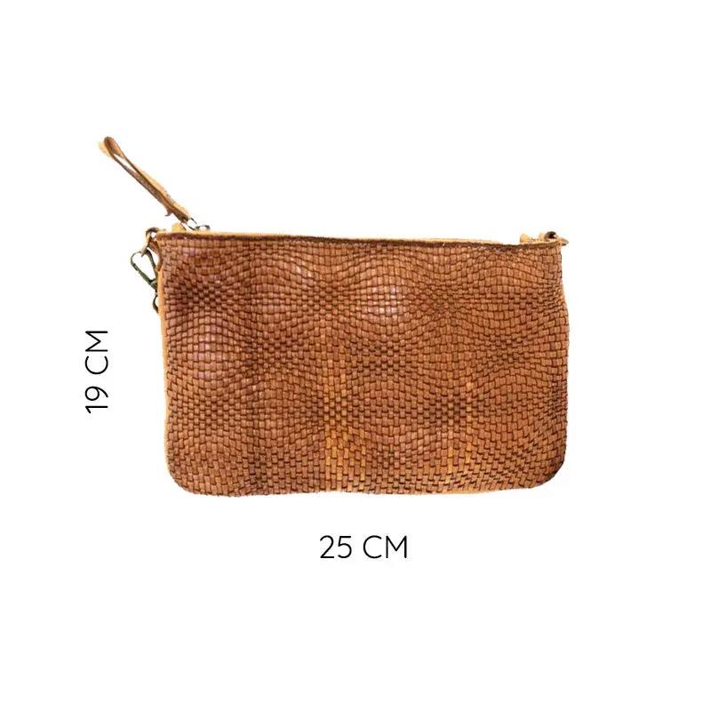 Borsa BAS047INT cuoio Barbera Biella - Scarpe Fatte a Mano