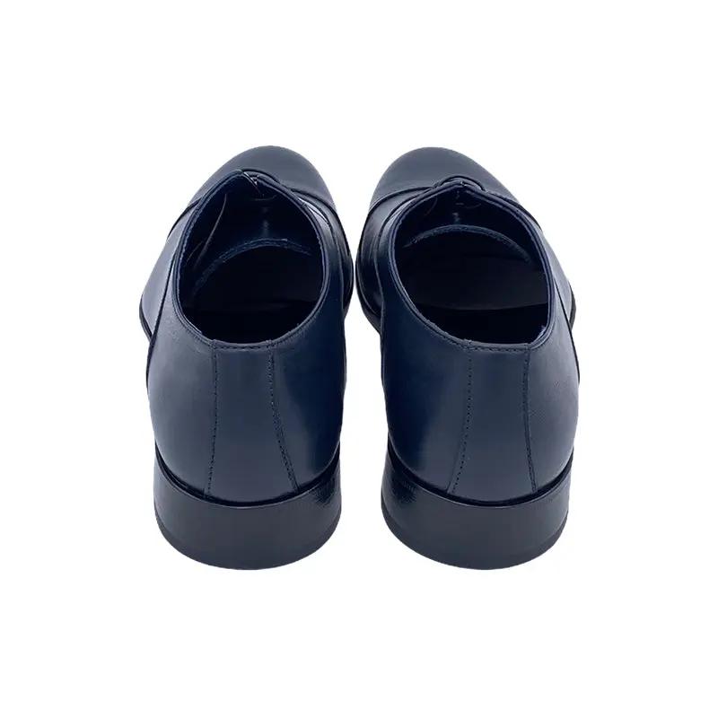 1315 fox Blu Barbera Biella - Scarpe Fatte a Mano